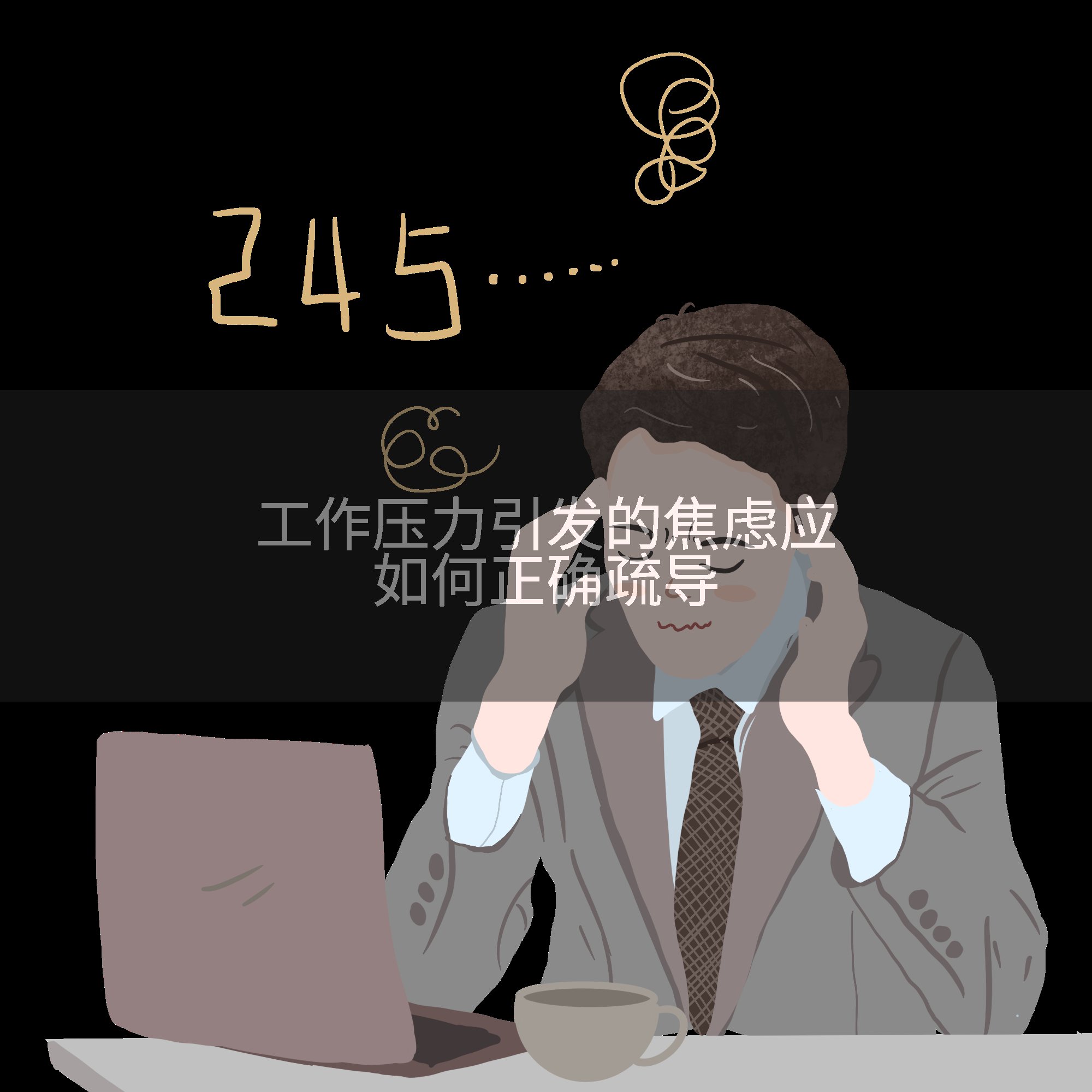 工作压力引发的焦虑应如何正确疏导