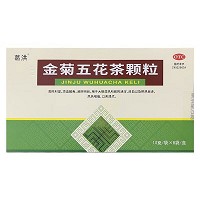 金菊五花茶颗粒