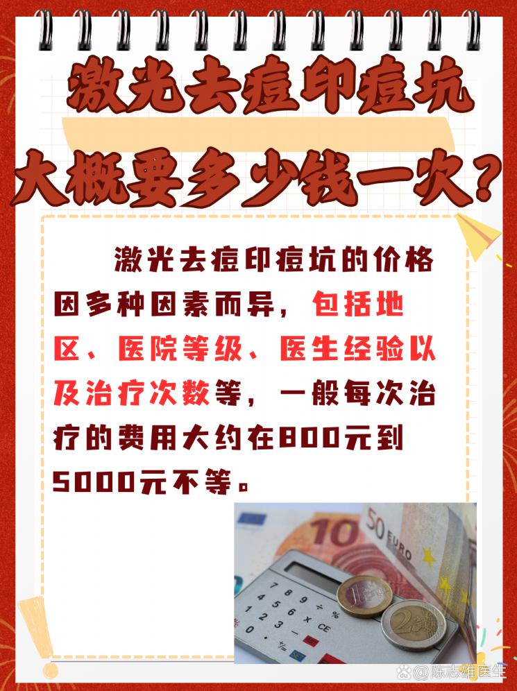 激光去痘印痘坑，价格大公开！