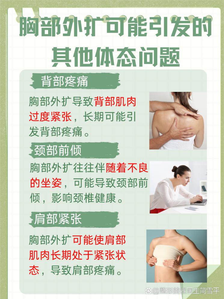 【胸部外扩？】教你几招，轻松矫正