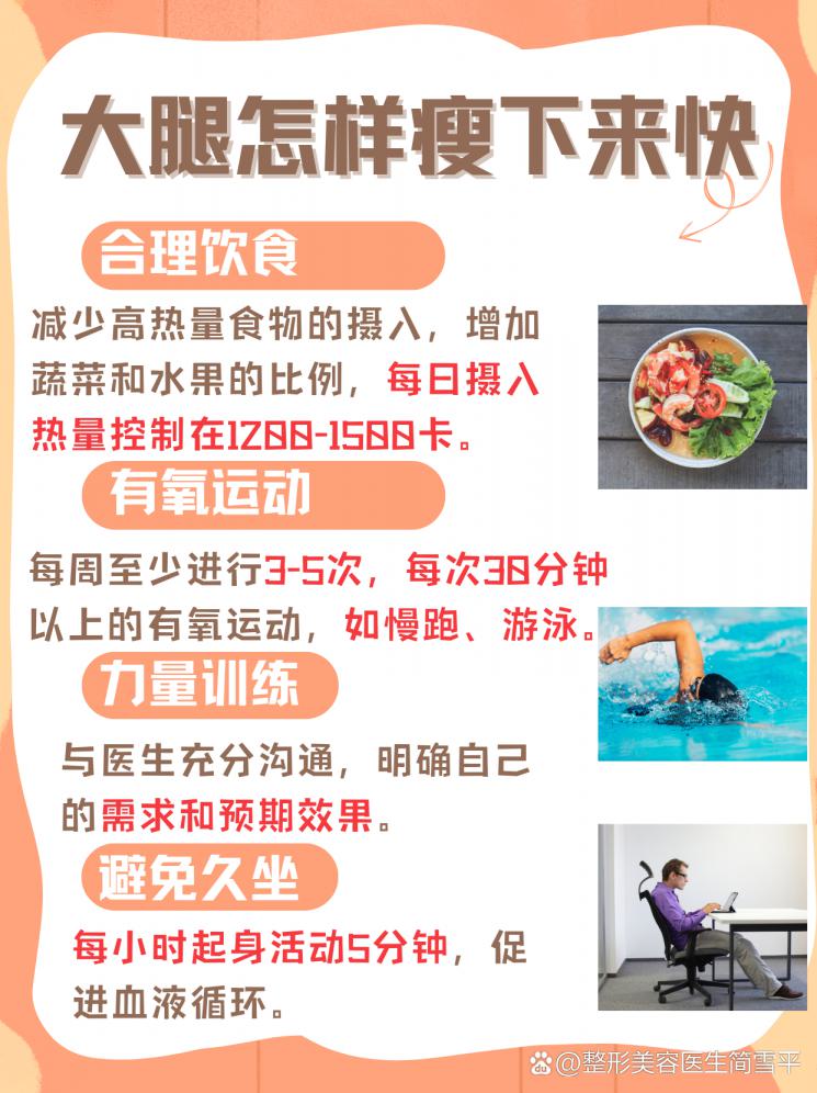 快速瘦大腿：揭秘最有效的方法