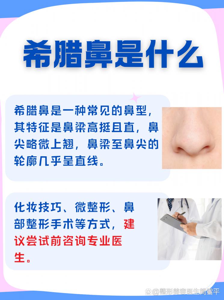 希腊鼻，美鼻界的白月光