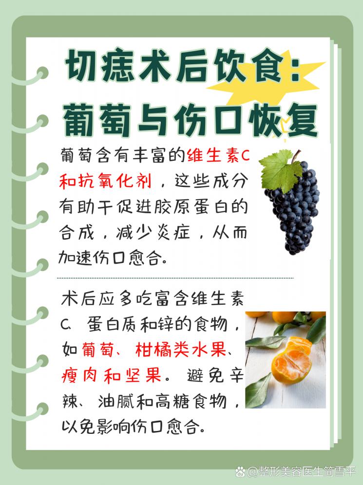 切痣后饮食：葡萄，你的选择对吗？