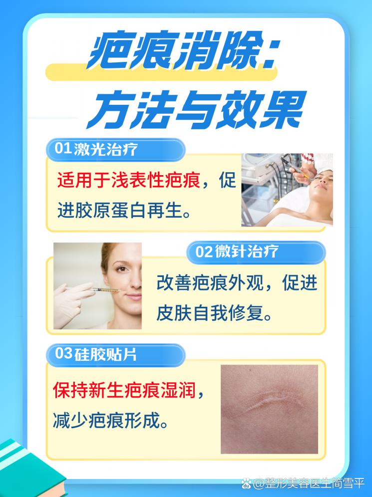 疤痕修复：快速淡化脸部印记