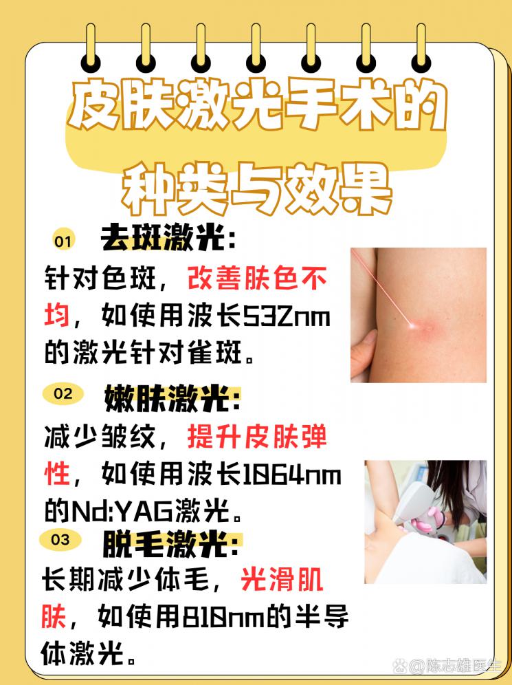光疗美肤：皮肤激光手术全解析