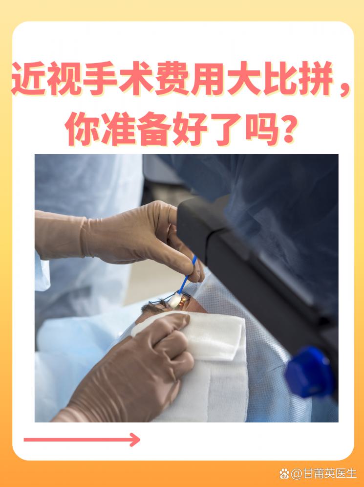 近视手术费用大比拼，你准备好了吗？