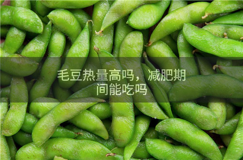 毛豆热量高吗，减肥期间能吃吗