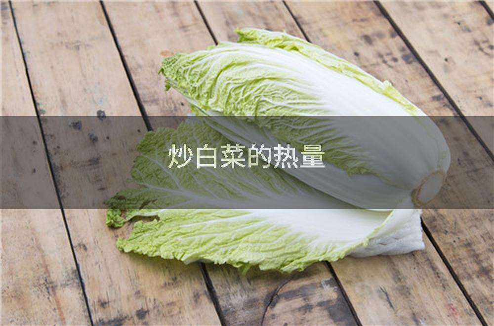 炒白菜的热量