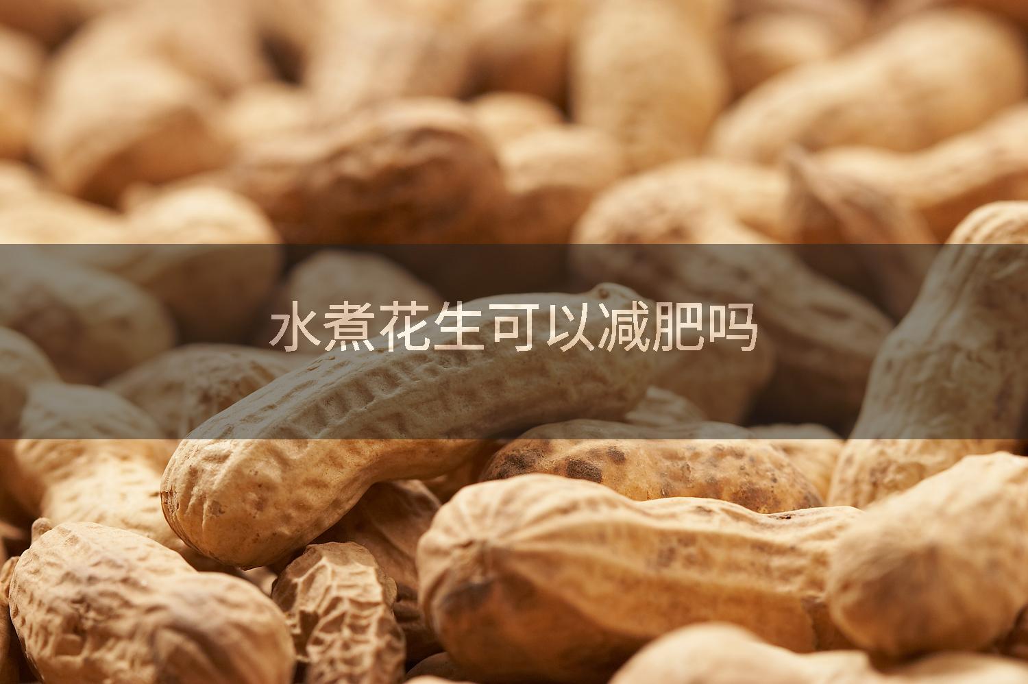 水煮花生可以减肥吗