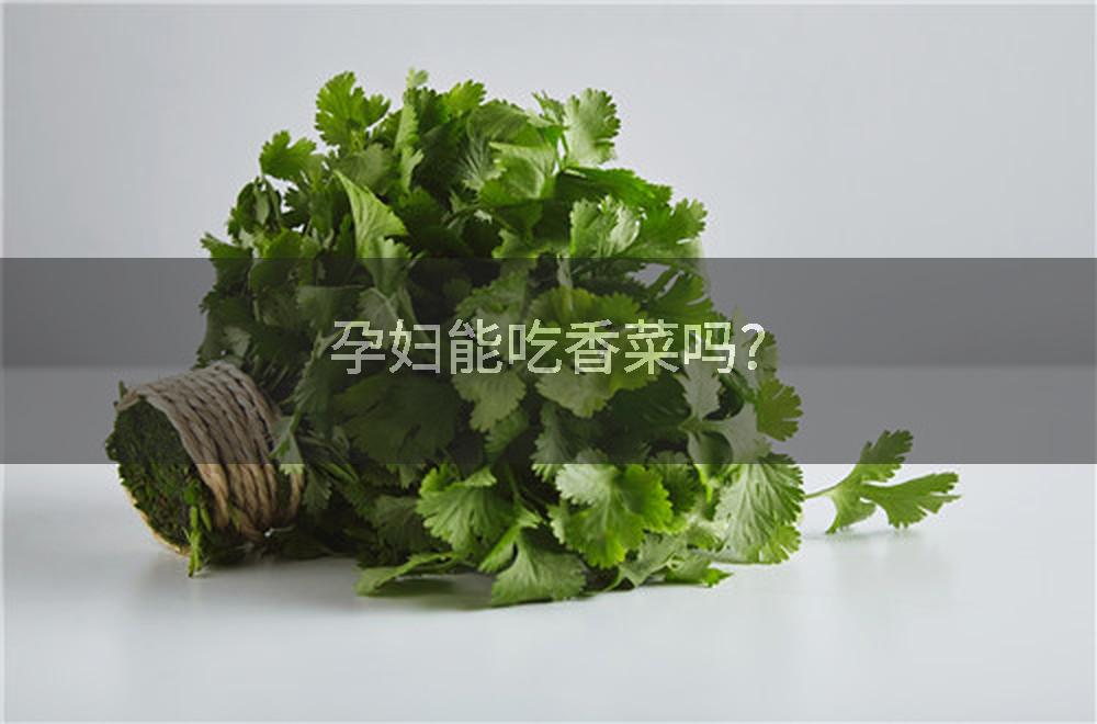 孕妇能吃香菜吗?