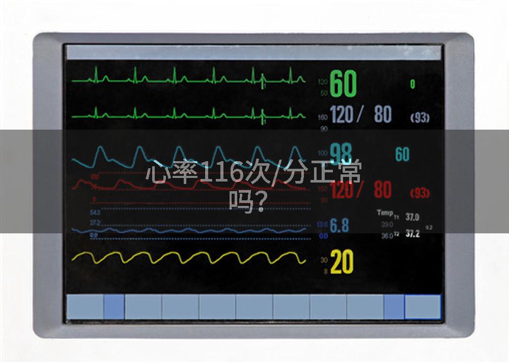 心率116次/分正常吗？