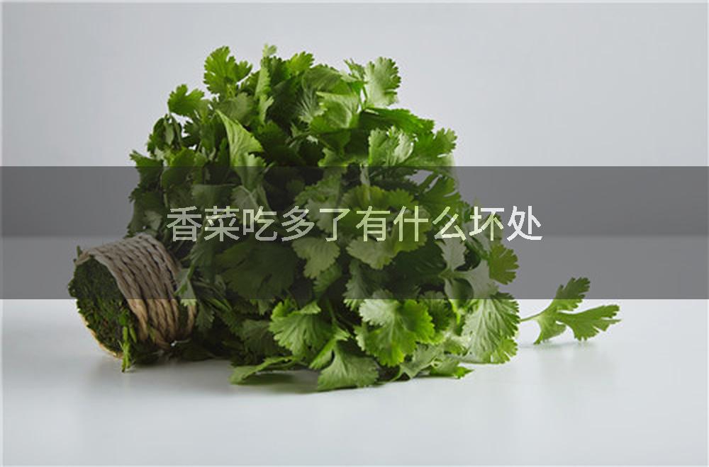 香菜吃多了有什么坏处