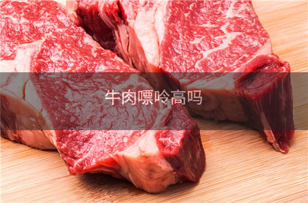 牛肉嘌呤高吗