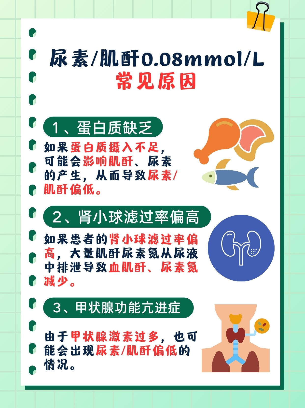 尿素/肌酐0.08mmol/L什么意思？!