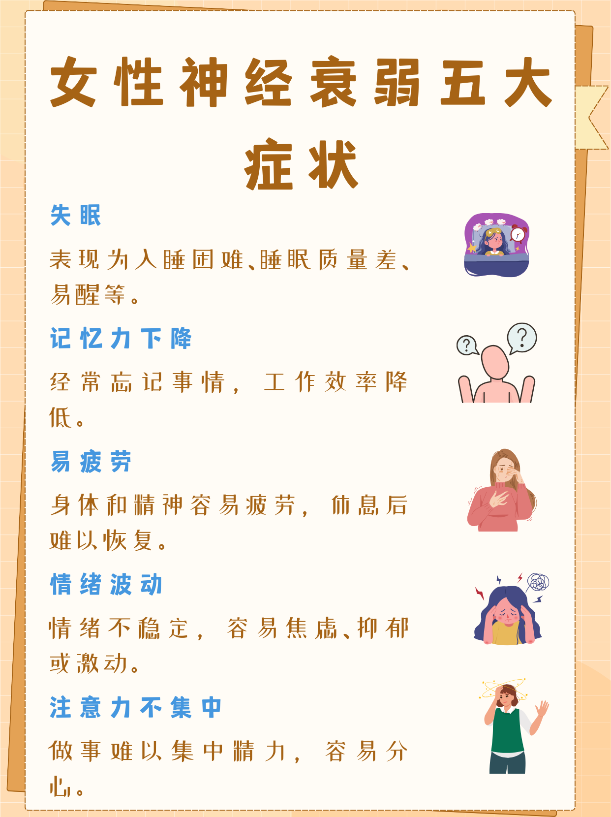 精神衰弱是怎么样的表现症状(精神衰弱的症状是怎么引起的呢)